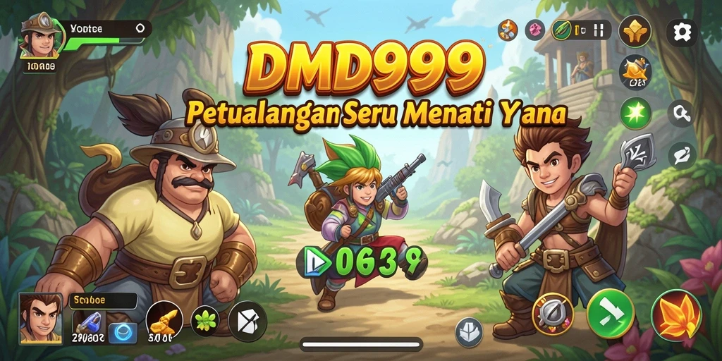 Screenshot gameplay DMD999 yang menunjukkan aksi seru dalam petualangan.