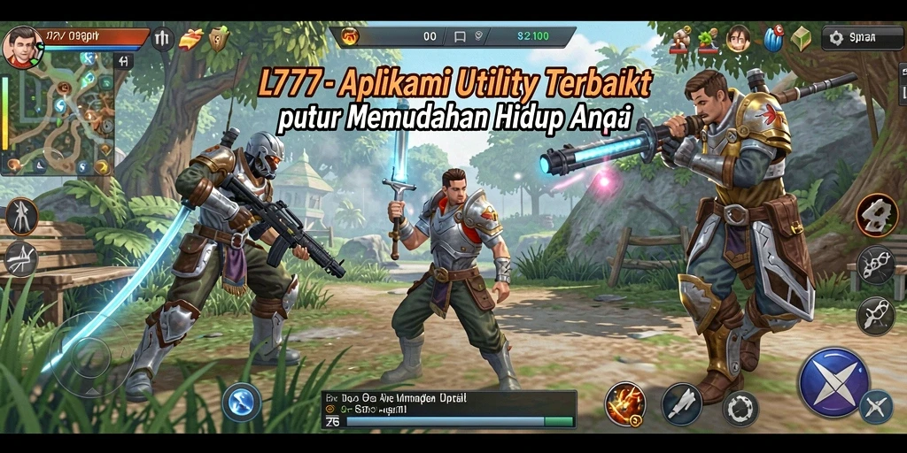 Tampilan utama L777 yang mudah dipahami dengan fitur pengingat yang menarik.