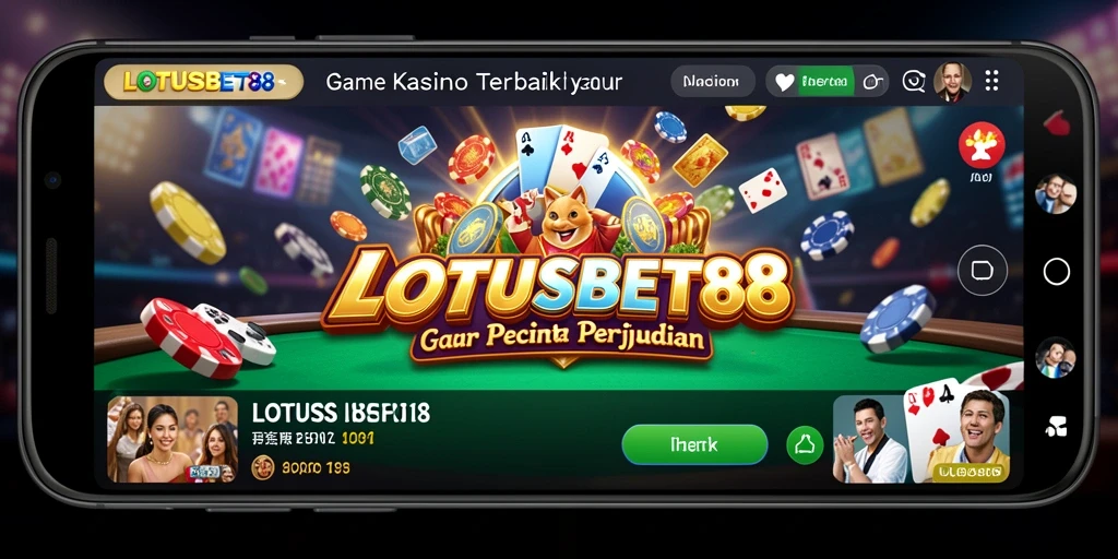 Tampak menakjubkan dari gameplay LOTUSBET88 yang seru dan menarik.