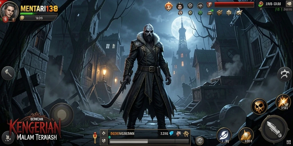 Gameplay MENTARI138 yang mencekam dengan atmosfer penuh ketegangan.