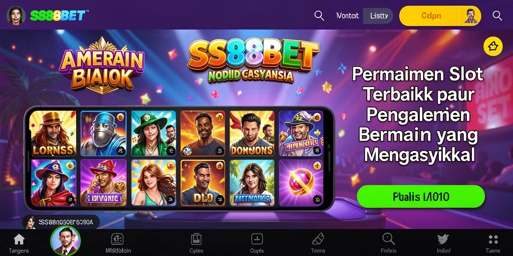 SS88BET: Tampilan menarik permainan Slot yang menghibur.