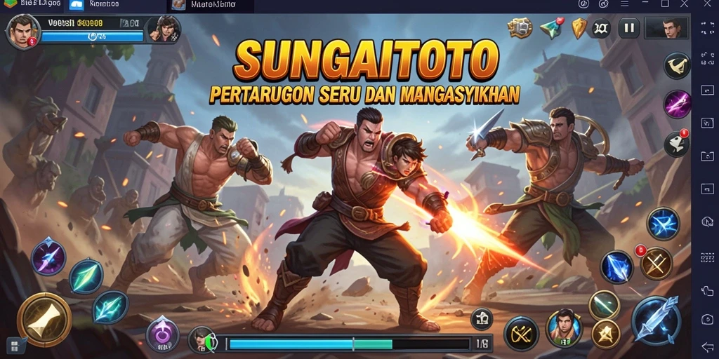 Gameplay SUNGAITOTO yang seru dan mendebarkan.